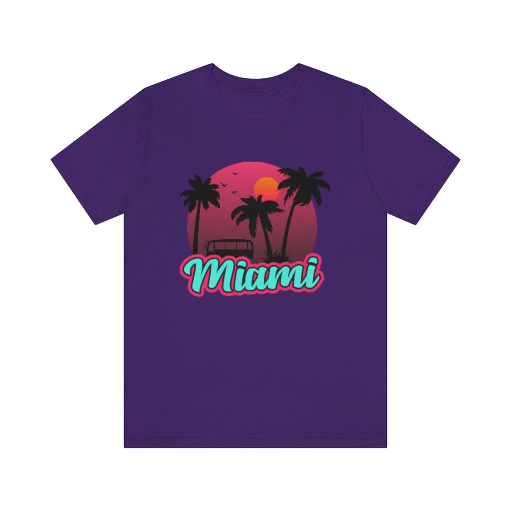 Miami Waves - Short Sleeve Tee