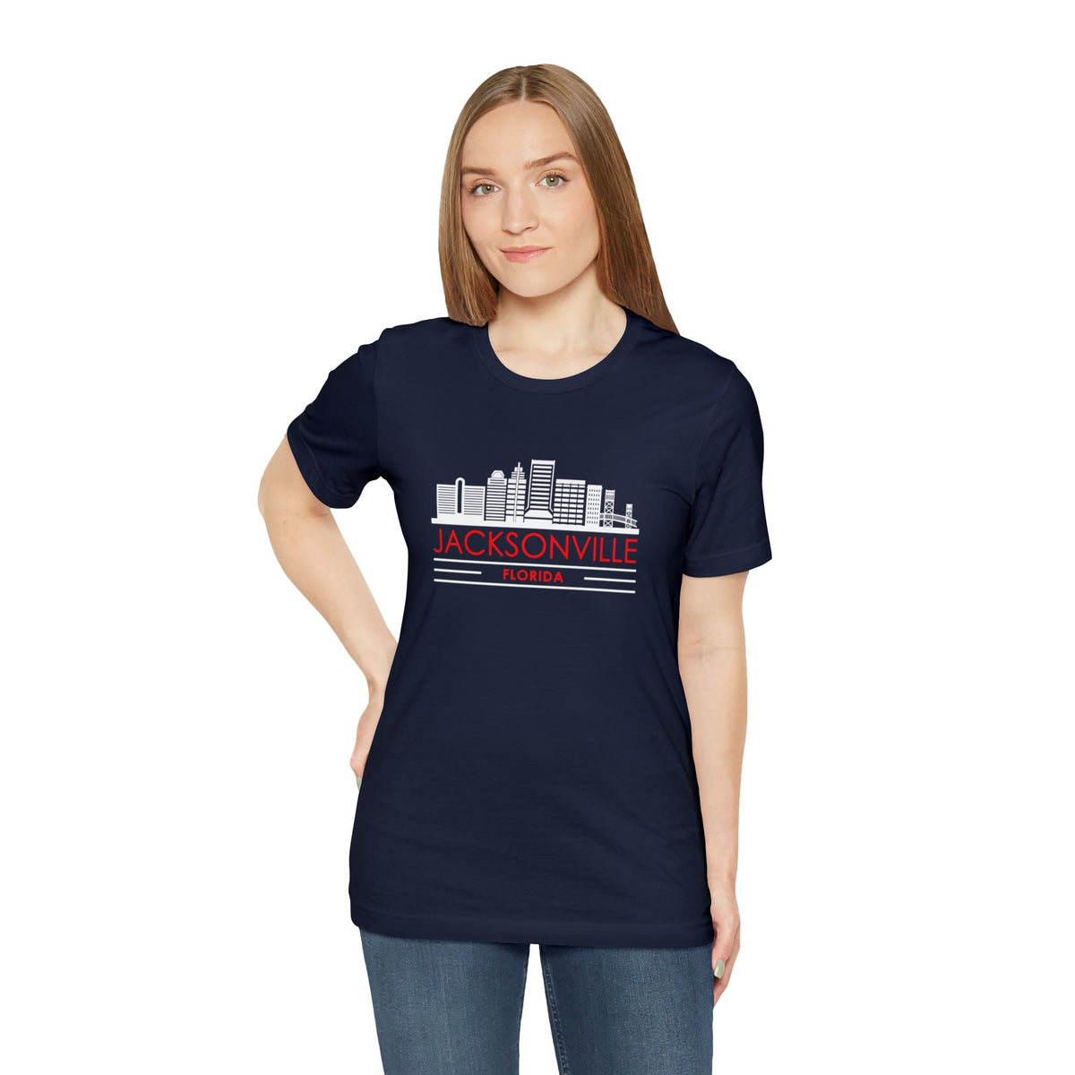 Jacksonville Skyline - Short Sleeve Tee