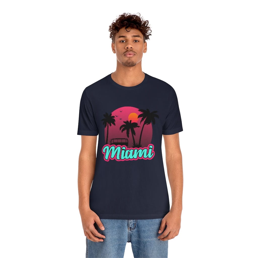 Miami Waves - Short Sleeve Tee