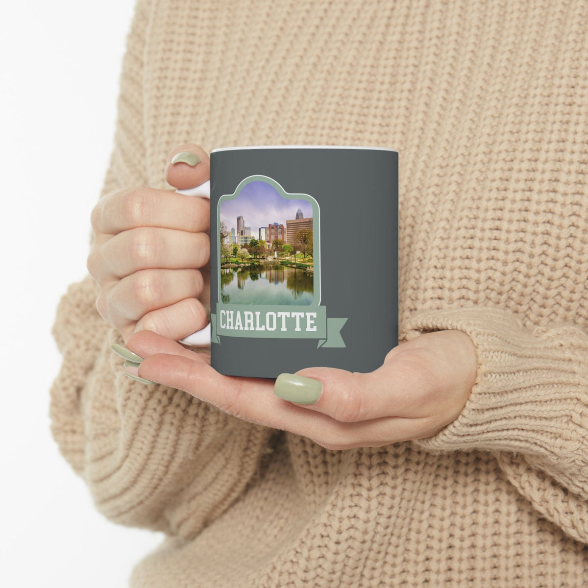 CHARLOTTE - Awesome Ceramic Mug, Exclusive Design