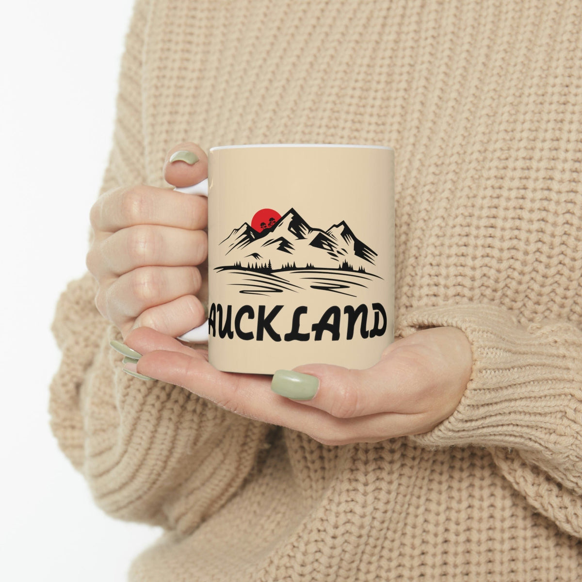AUCKLAND - Awesome Ceramic Mug, Exclusive Design