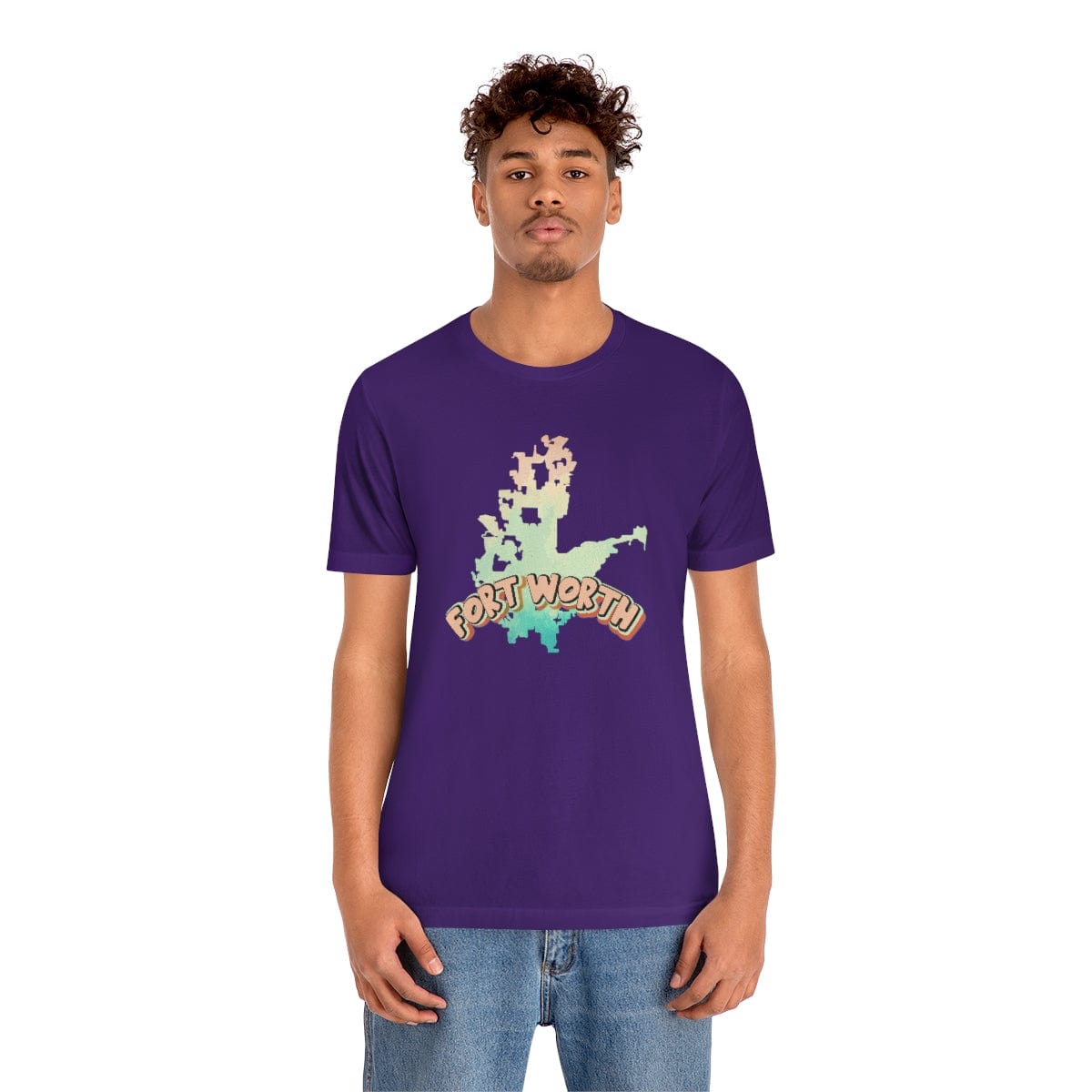 Panther City Map - Short Sleeve Tee