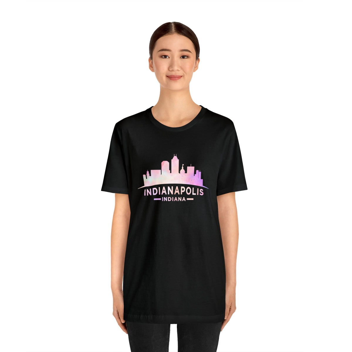 Indianapolis Monochrome - Short Sleeve Tee