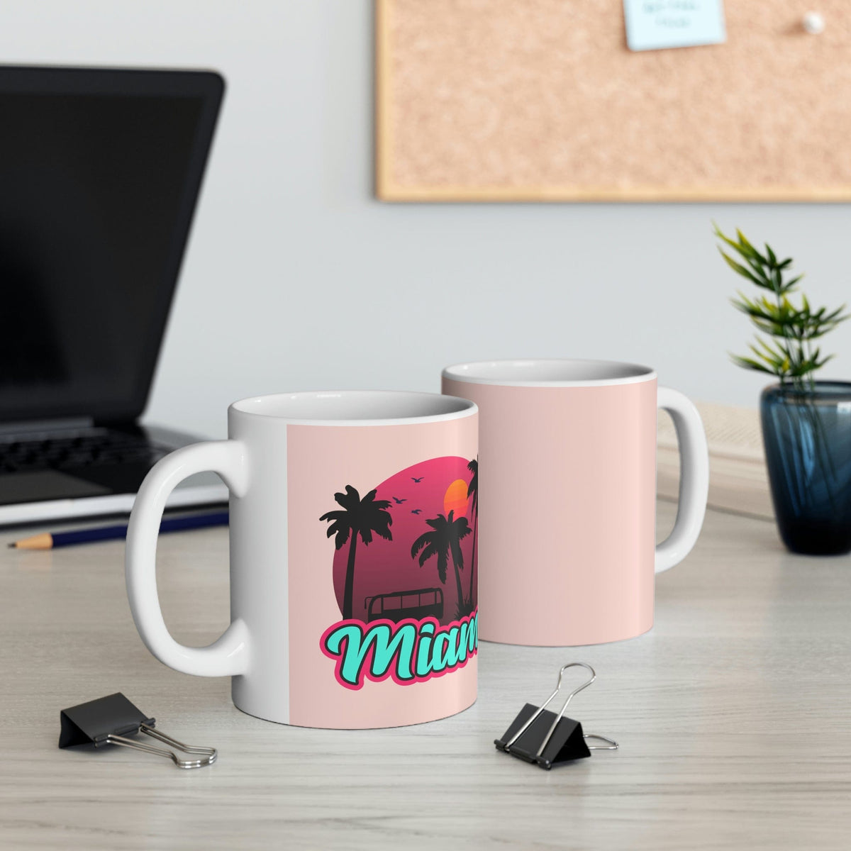 MIAMI - Awesome Ceramic Mug, Exclusive Design