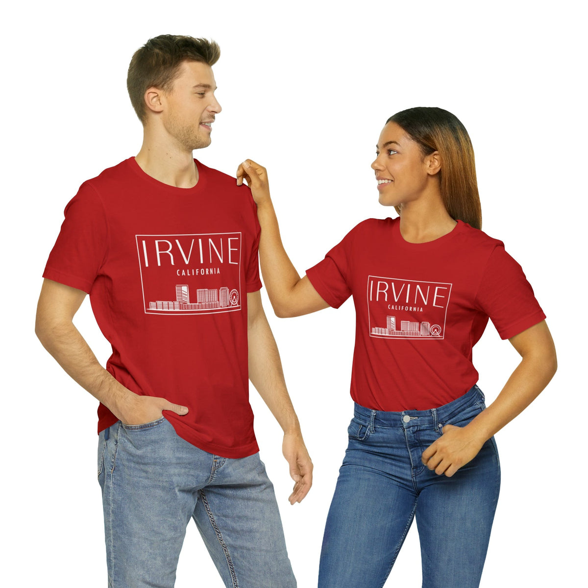 Minimalist Irvine California - Short Sleeve Tee
