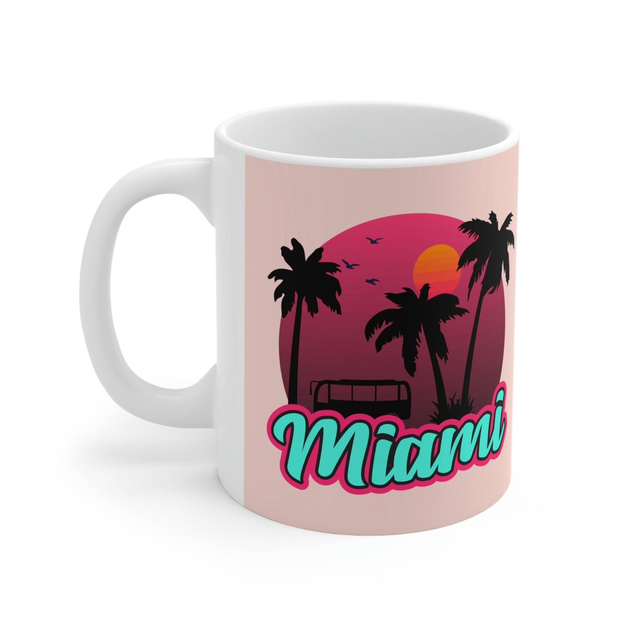 MIAMI - Awesome Ceramic Mug, Exclusive Design