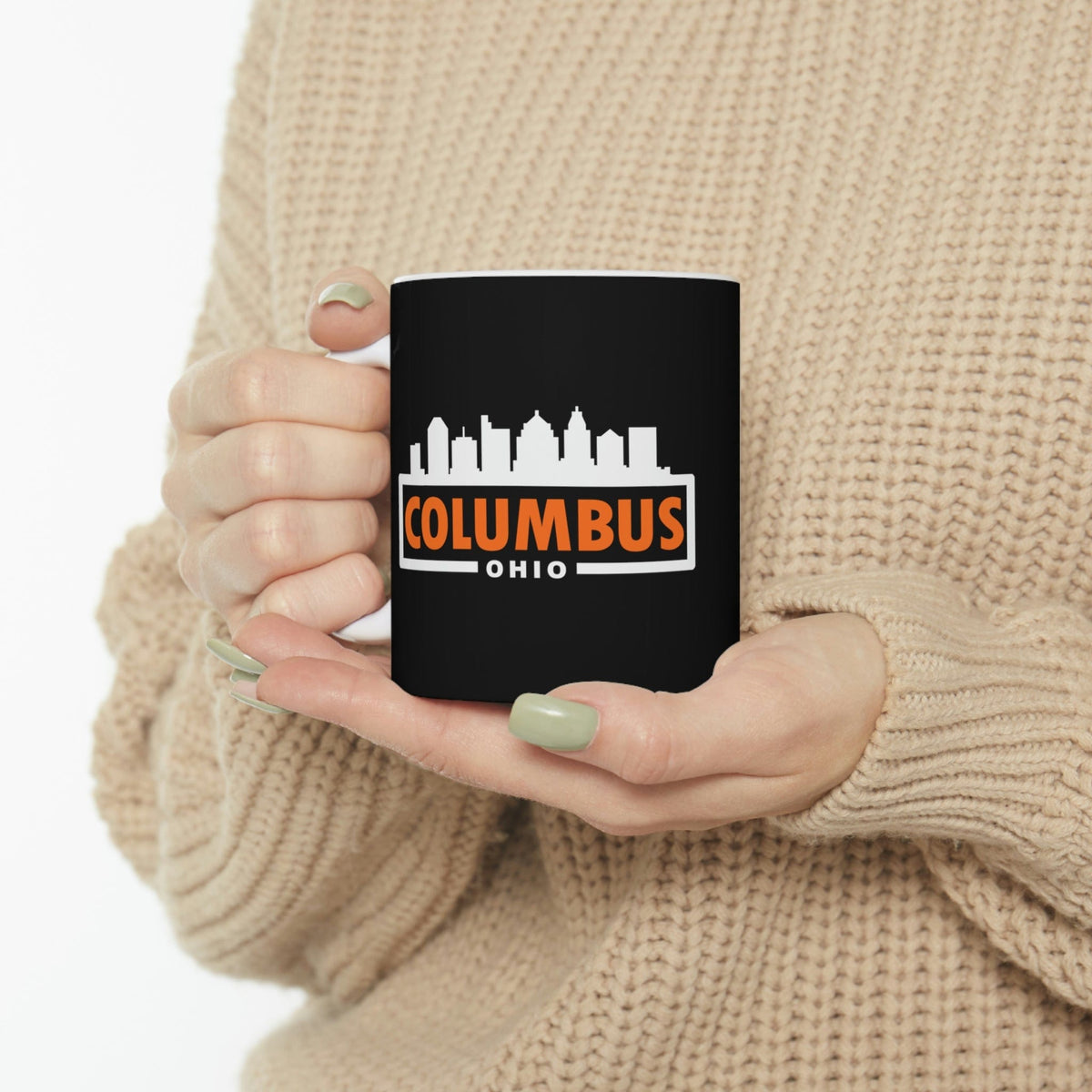COLUMBUS - Awesome Ceramic Mug, Exclusive Design