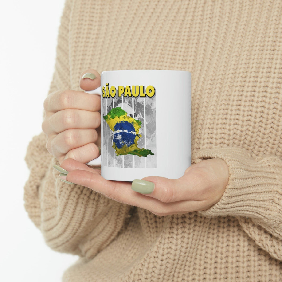 SAO PAULO - Awesome Ceramic Mug, Exclusive Design