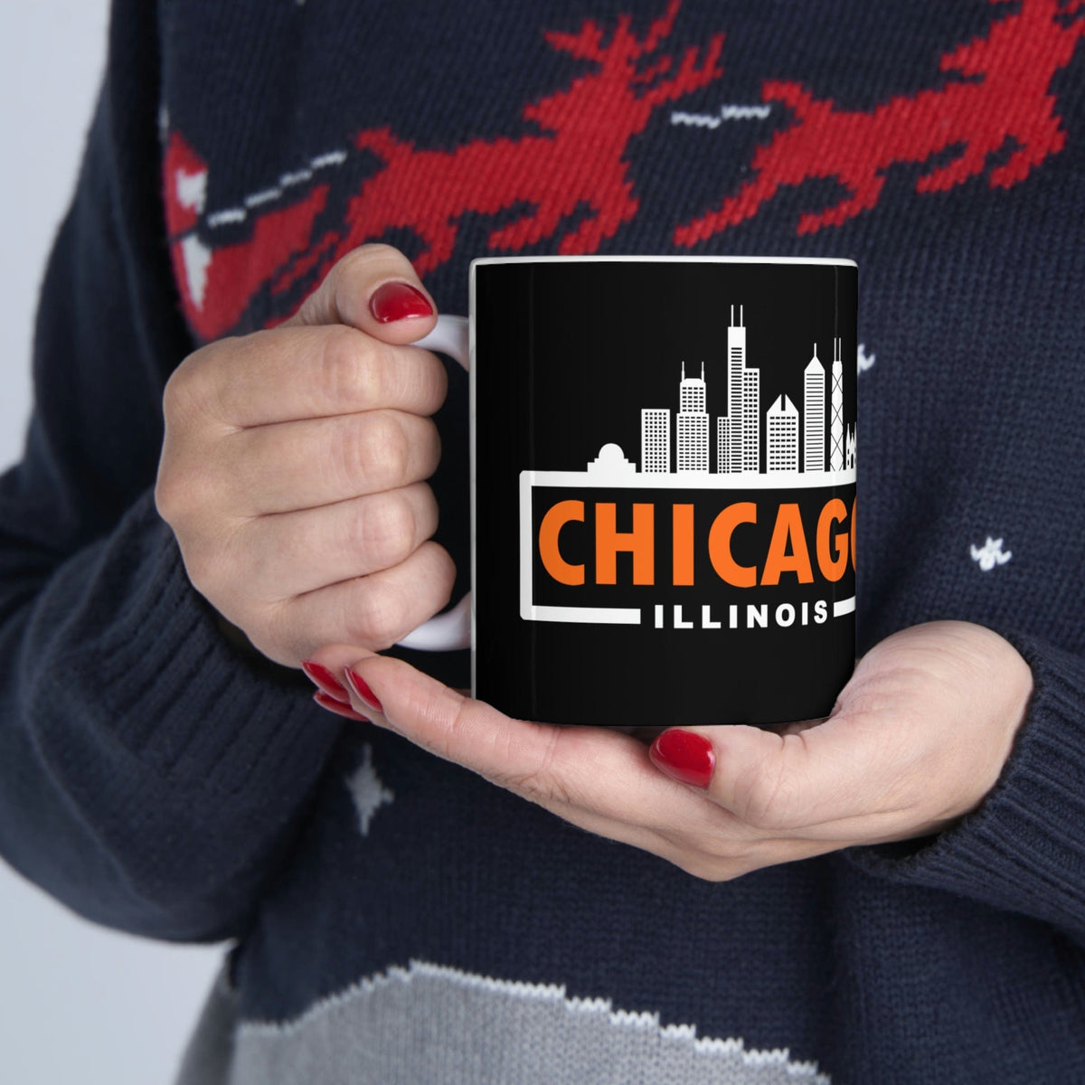 CHICAGO - Awesome Ceramic Mug, Exclusive Design