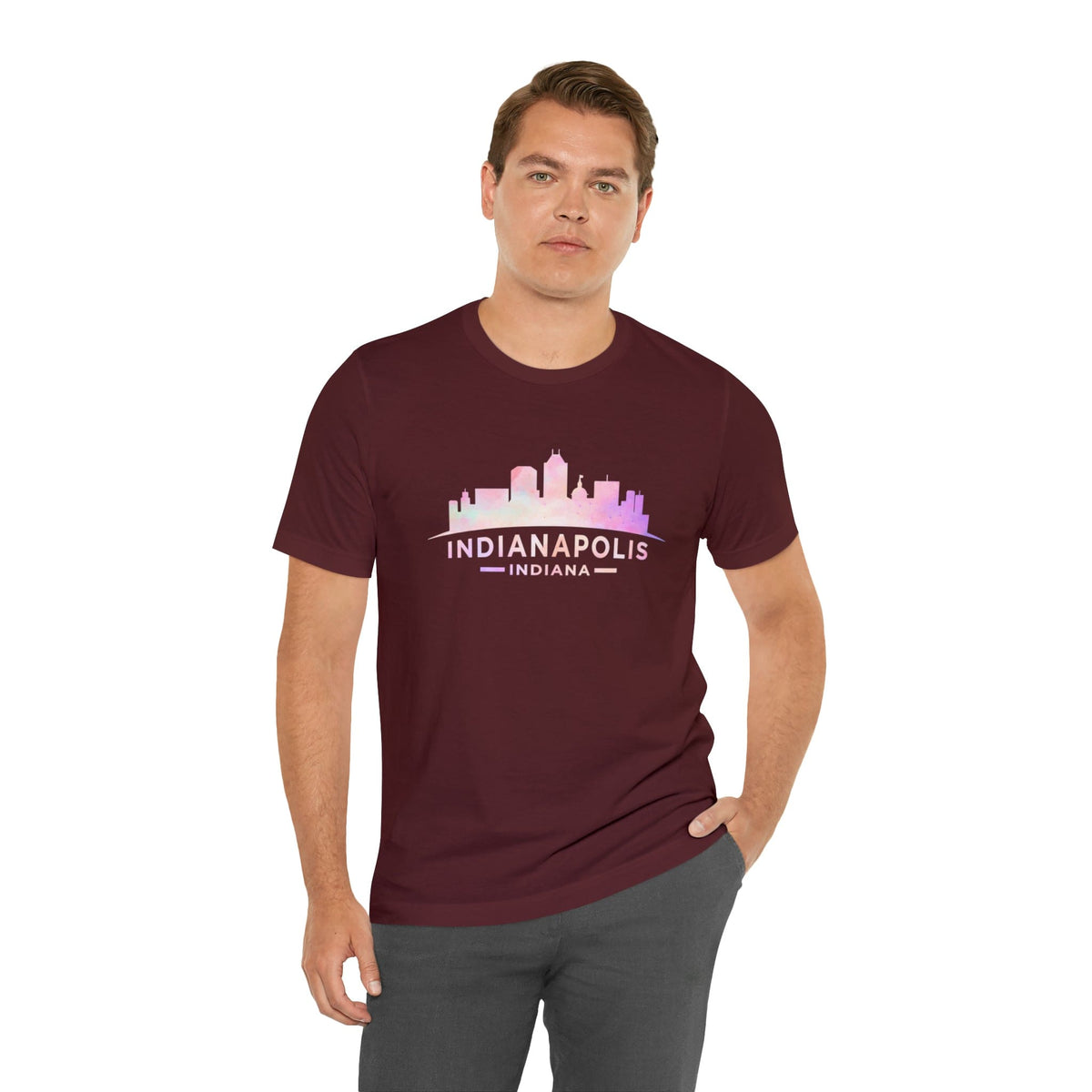 Indianapolis Monochrome - Short Sleeve Tee