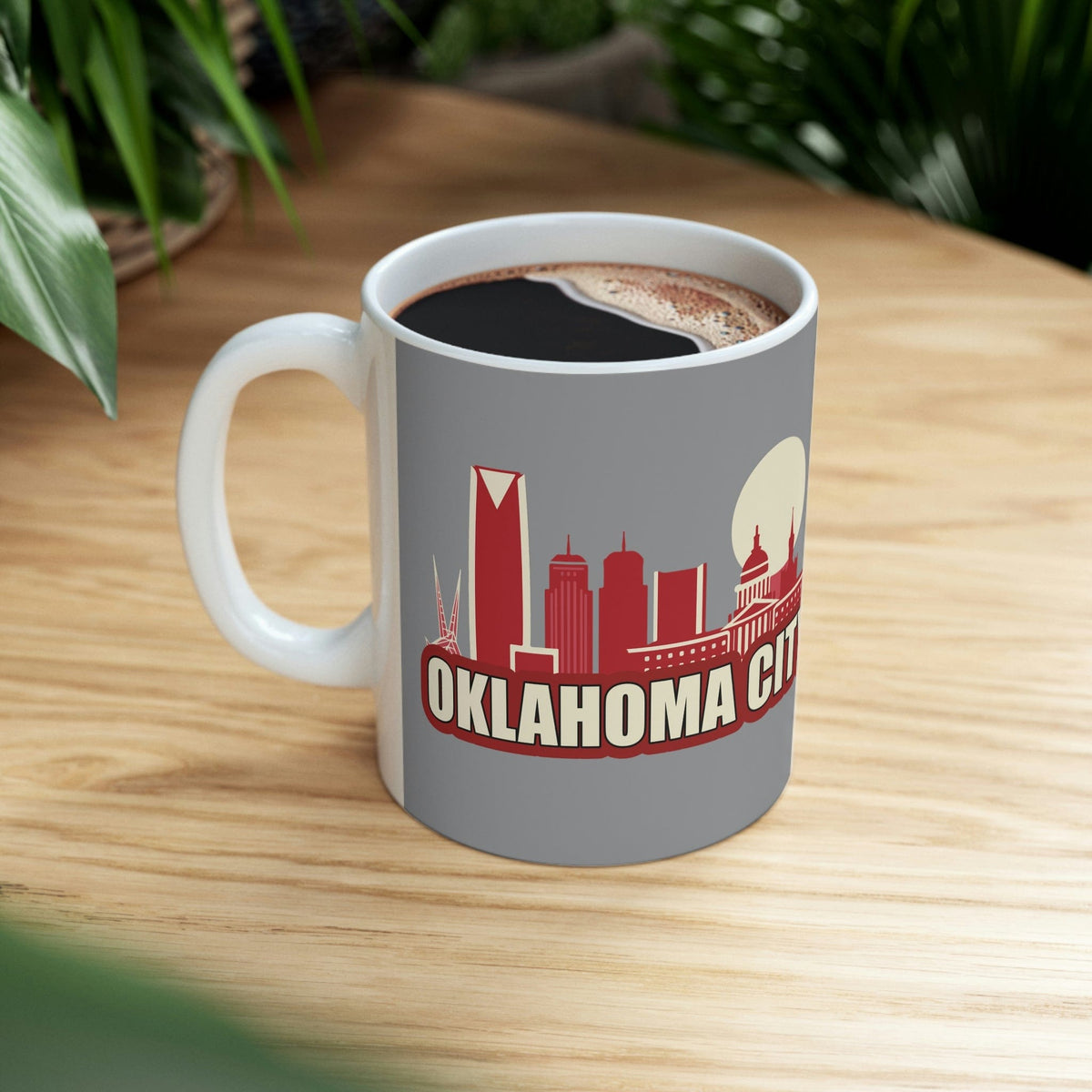 OKLAHOMA CITY - Awesome Ceramic Mug, Exclusive Design