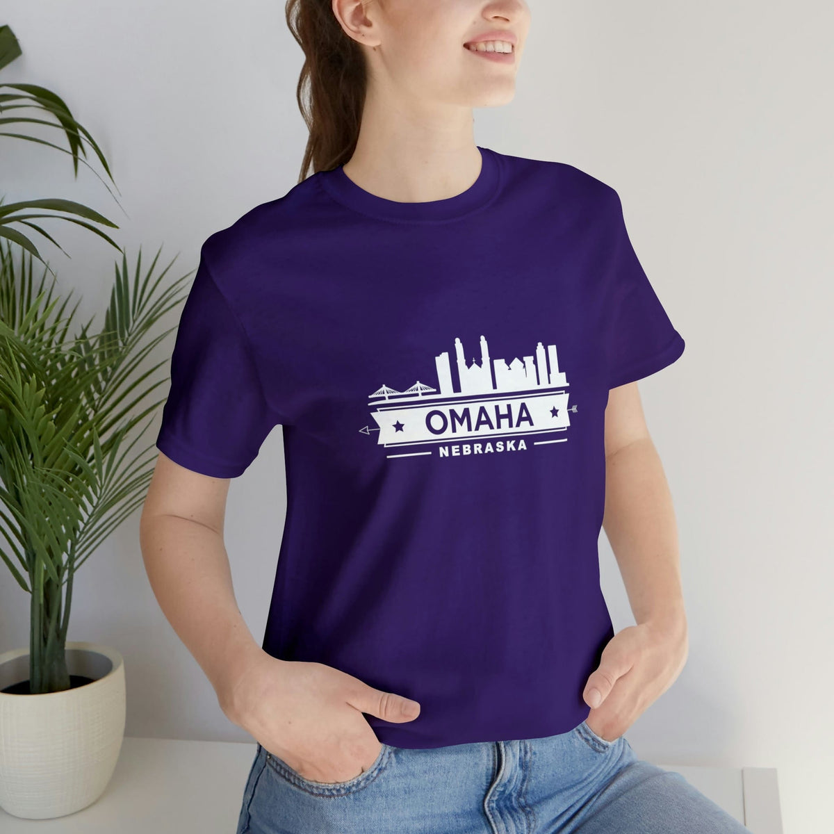 Bound Omaha Skyline - Short Sleeve Tee