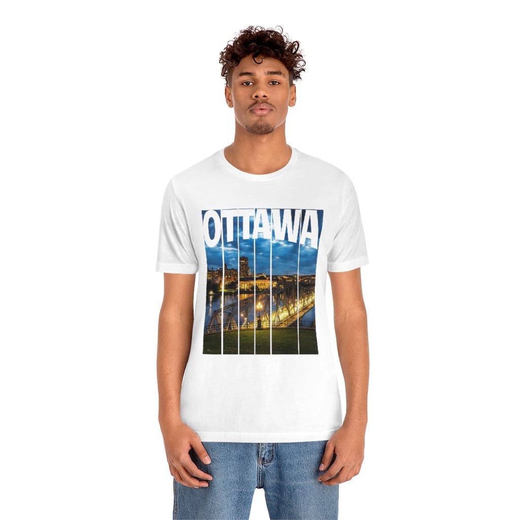 Ottawa Minimalist Typography - Short Sleeve Tee