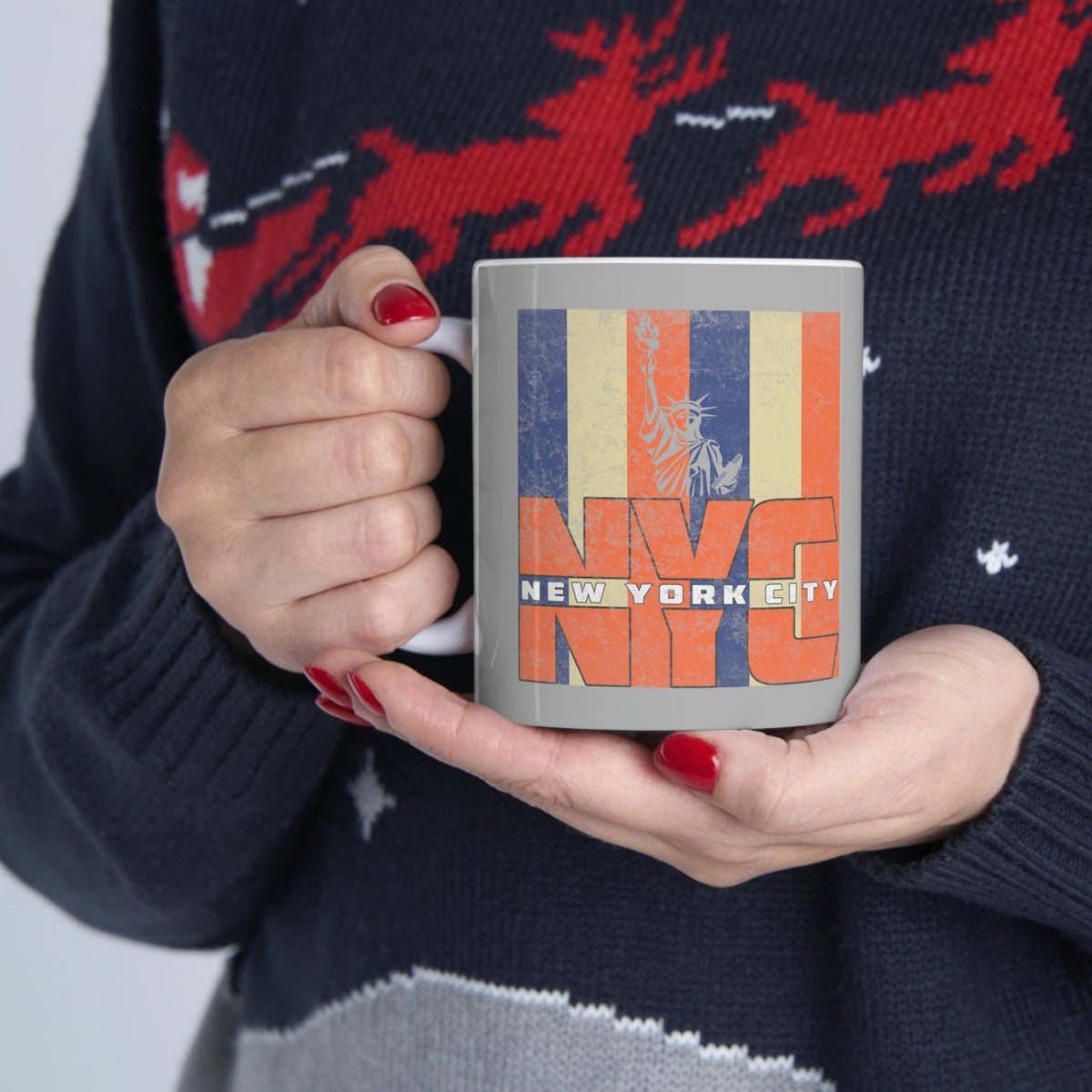 NEW YORK CITY - Awesome Ceramic Mug, Exclusive Design