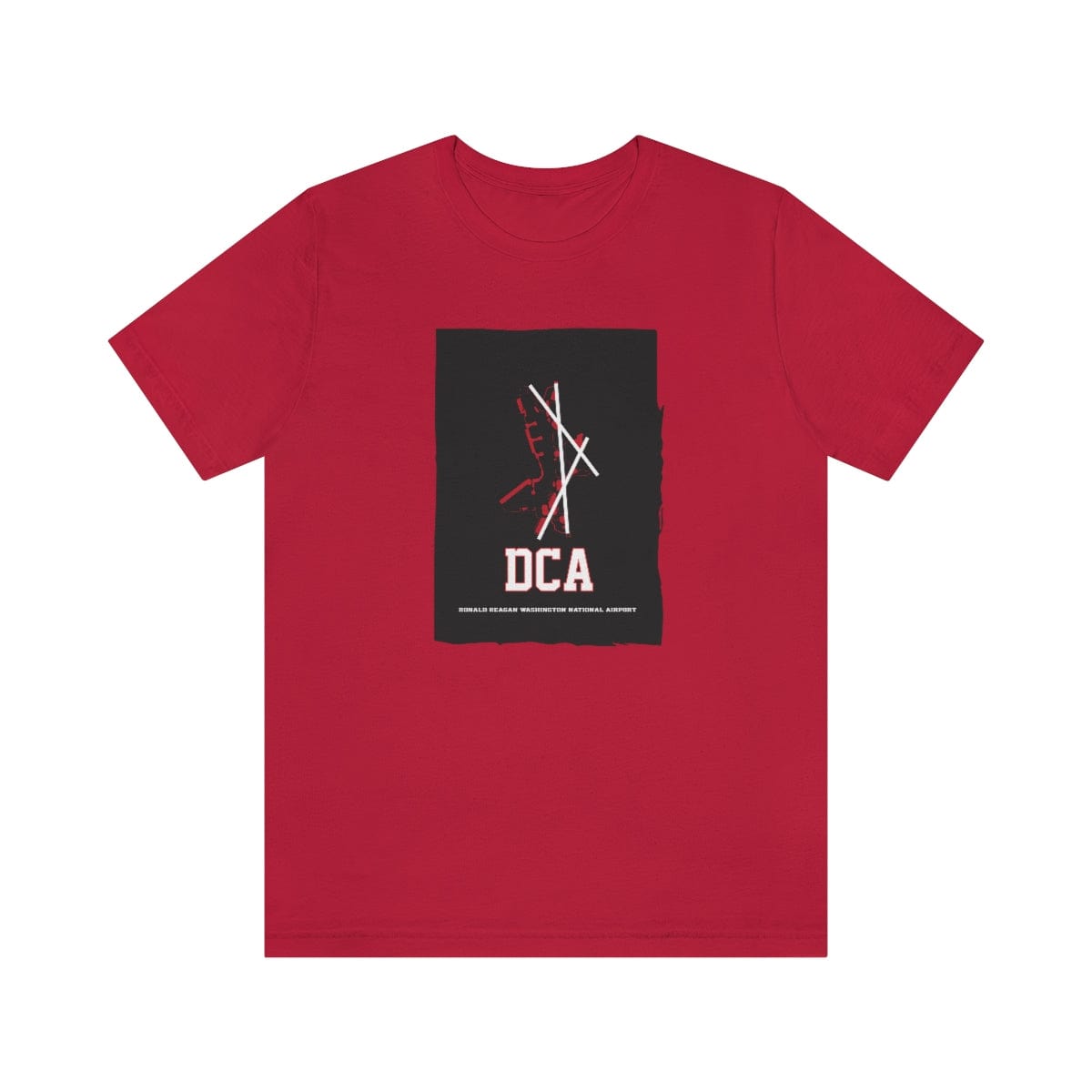 Runway Red DCA - Short Sleeve Tee