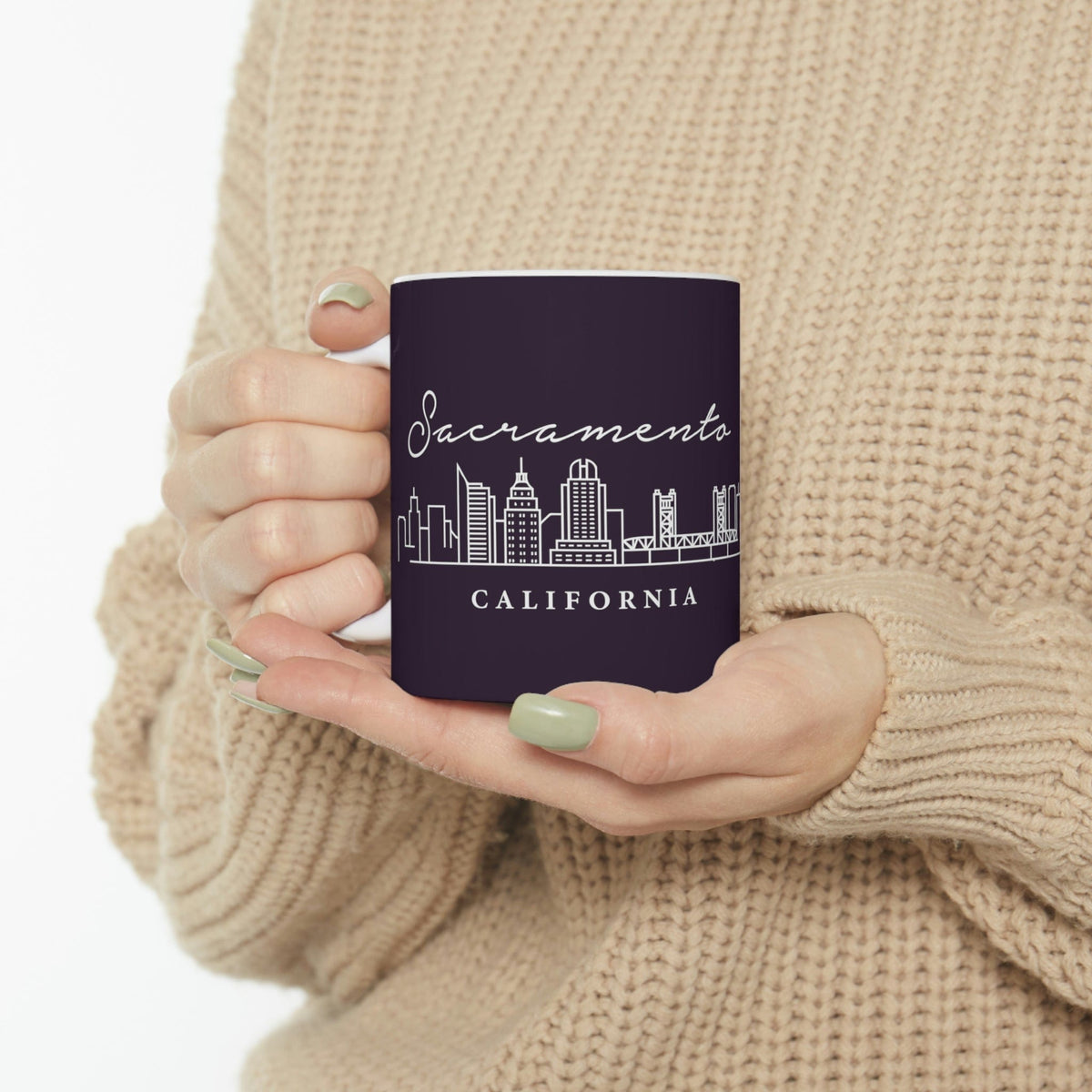 SACRAMENTO - Awesome Ceramic Mug, Exclusive Design