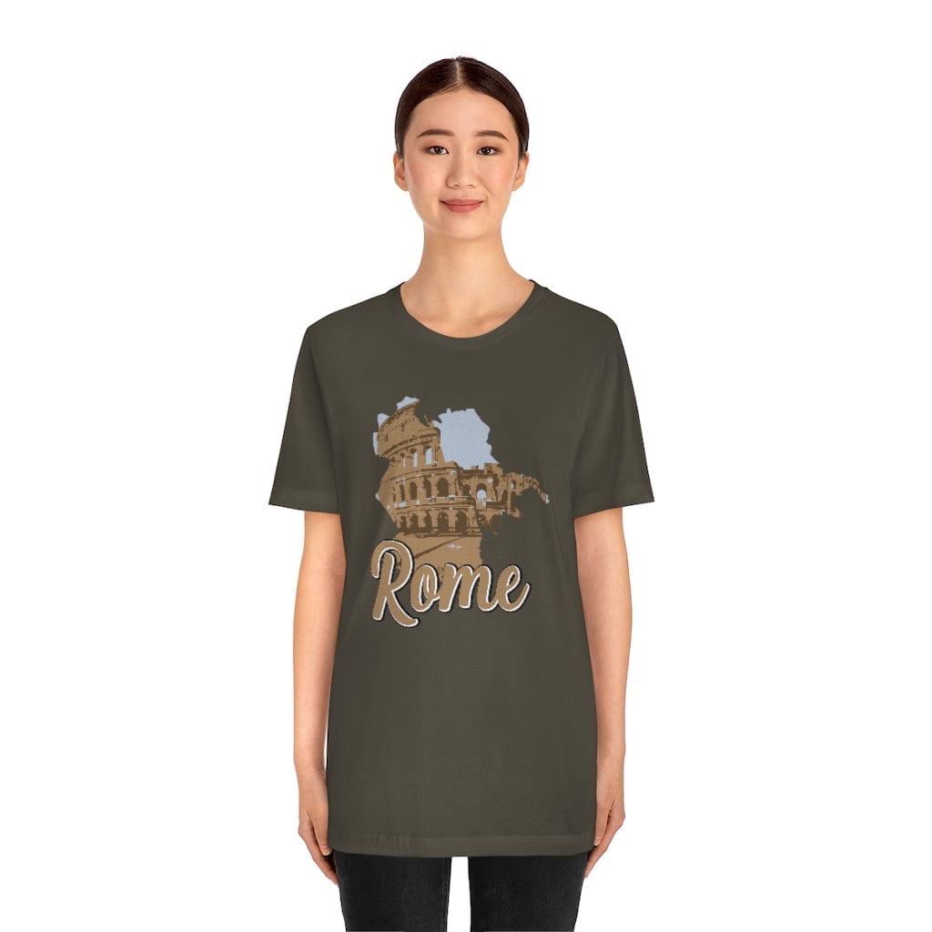 Rome Colosseum Heritage- Short Sleeve Tee