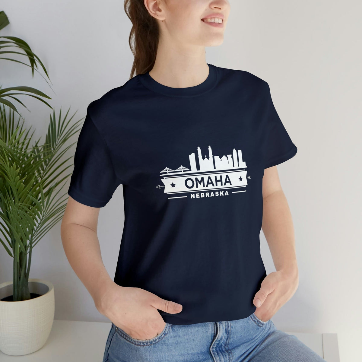 Bound Omaha Skyline - Short Sleeve Tee