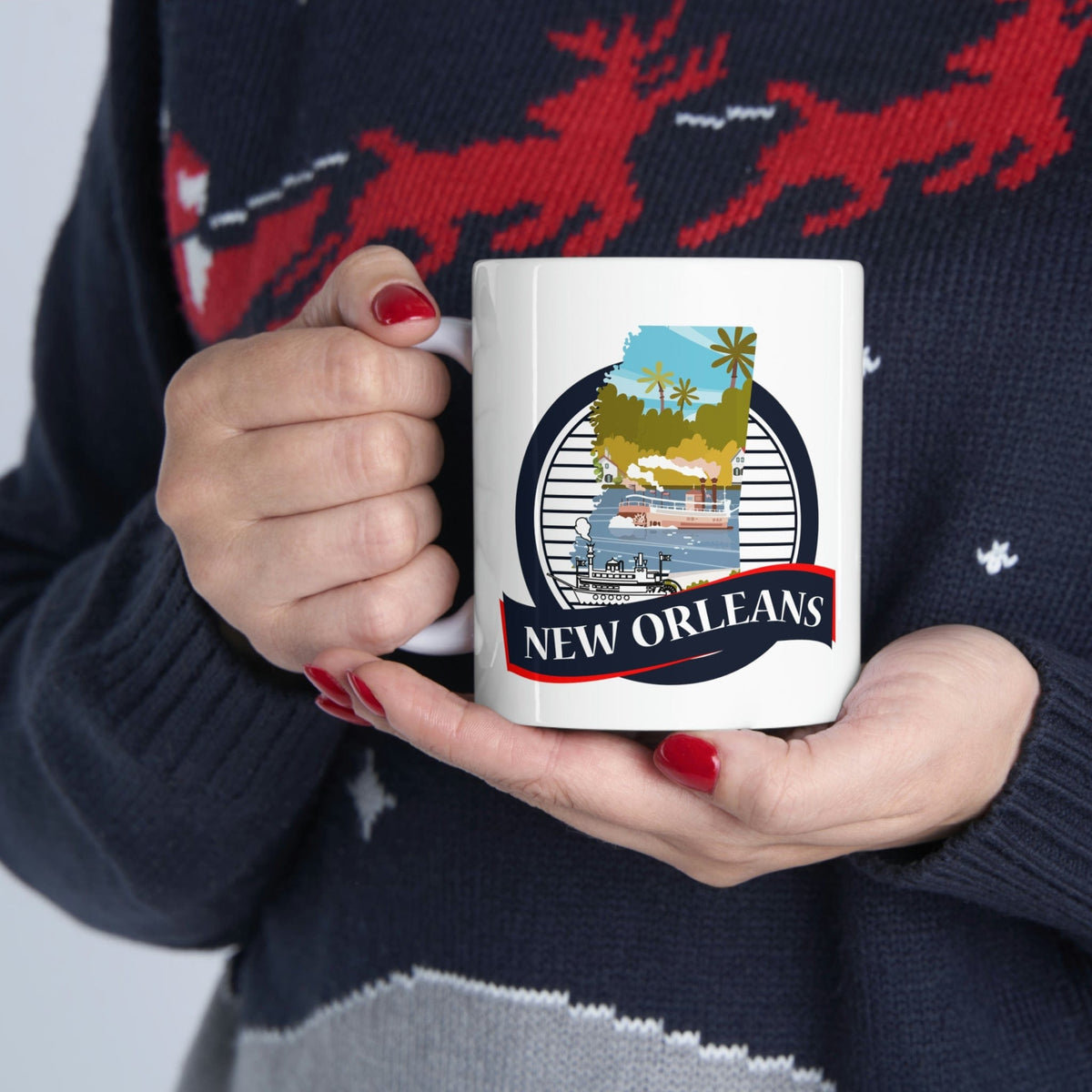 NEW ORLEANS - Awesome Ceramic Mug, Exclusive Design