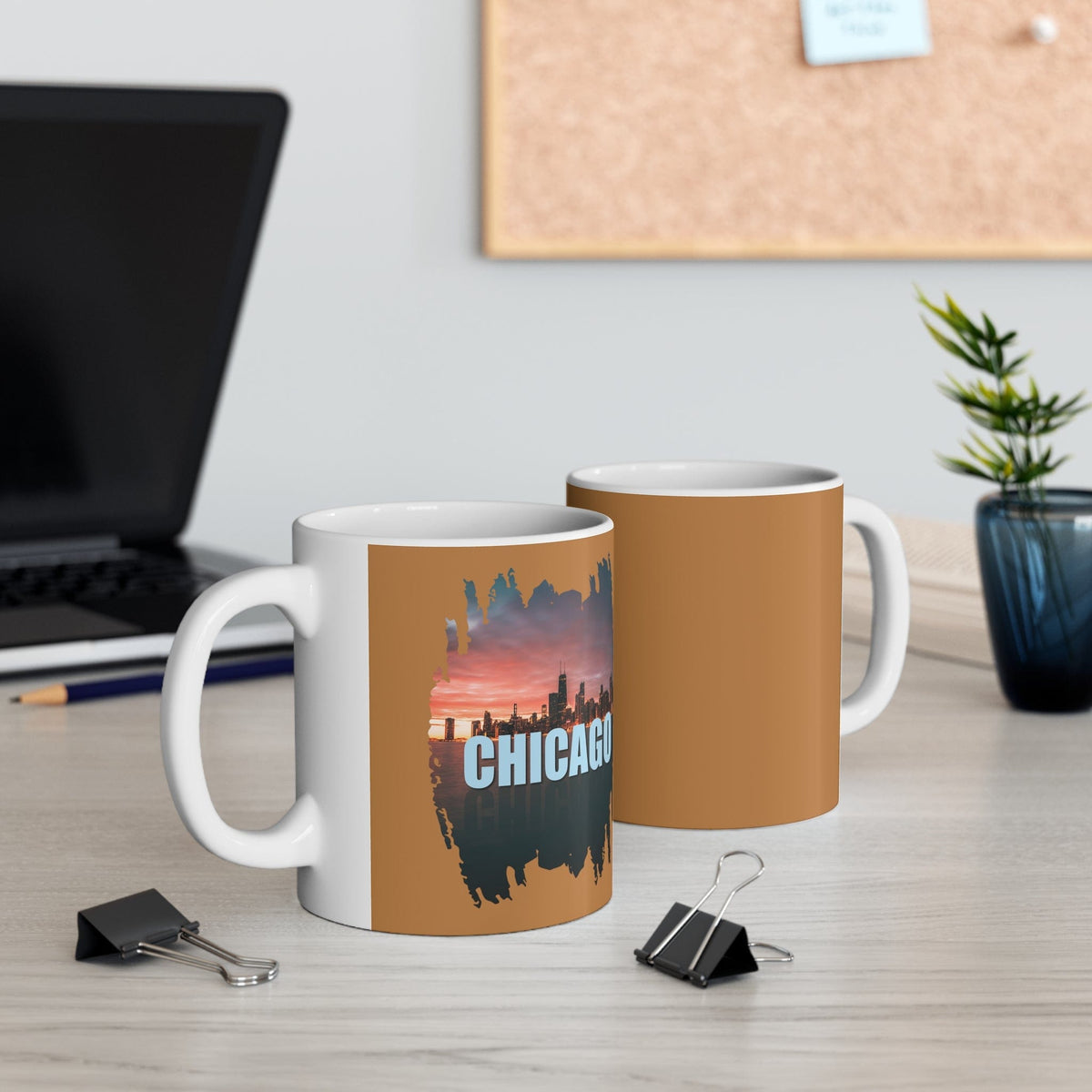 CHICAGO - Awesome Ceramic Mug, Exclusive Design