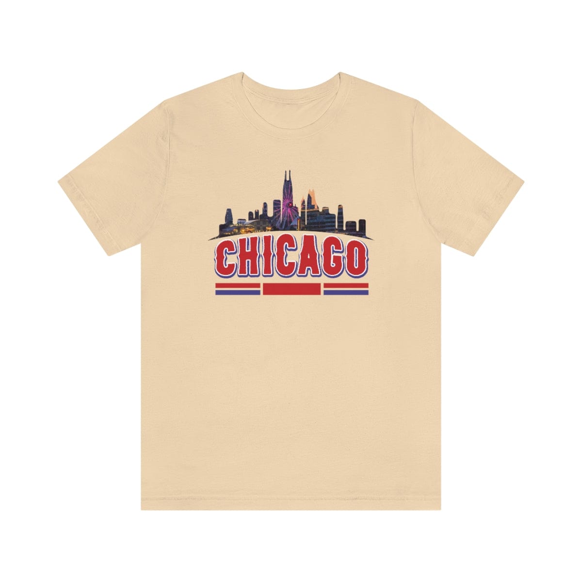 Chicago Red Letter - Short Sleeve Tee