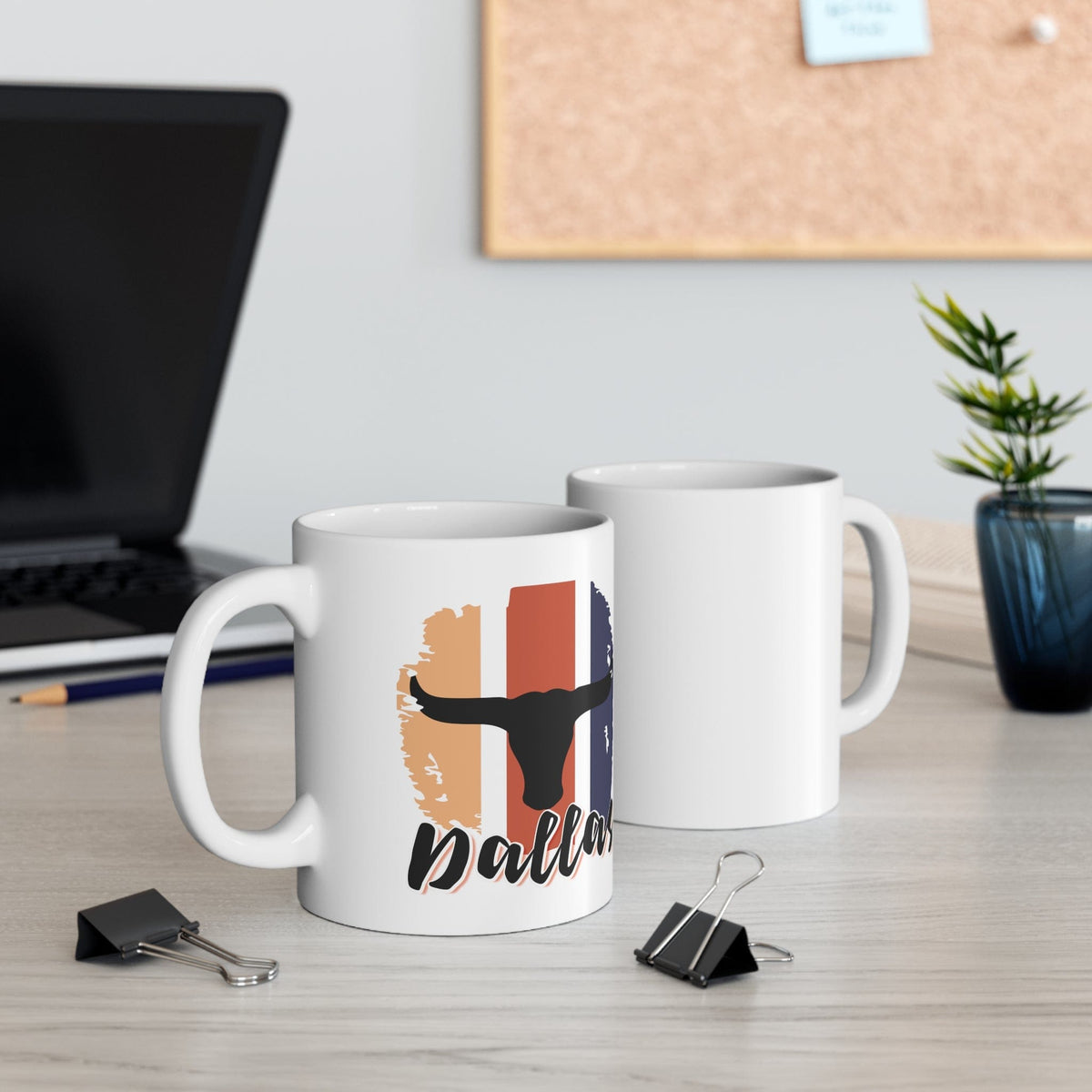 DALLAS - Awesome Ceramic Mug, Exclusive Design