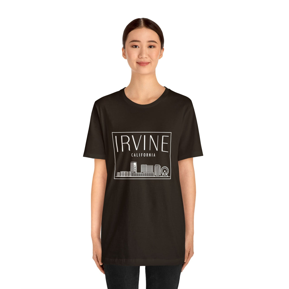 Minimalist Irvine California - Short Sleeve Tee