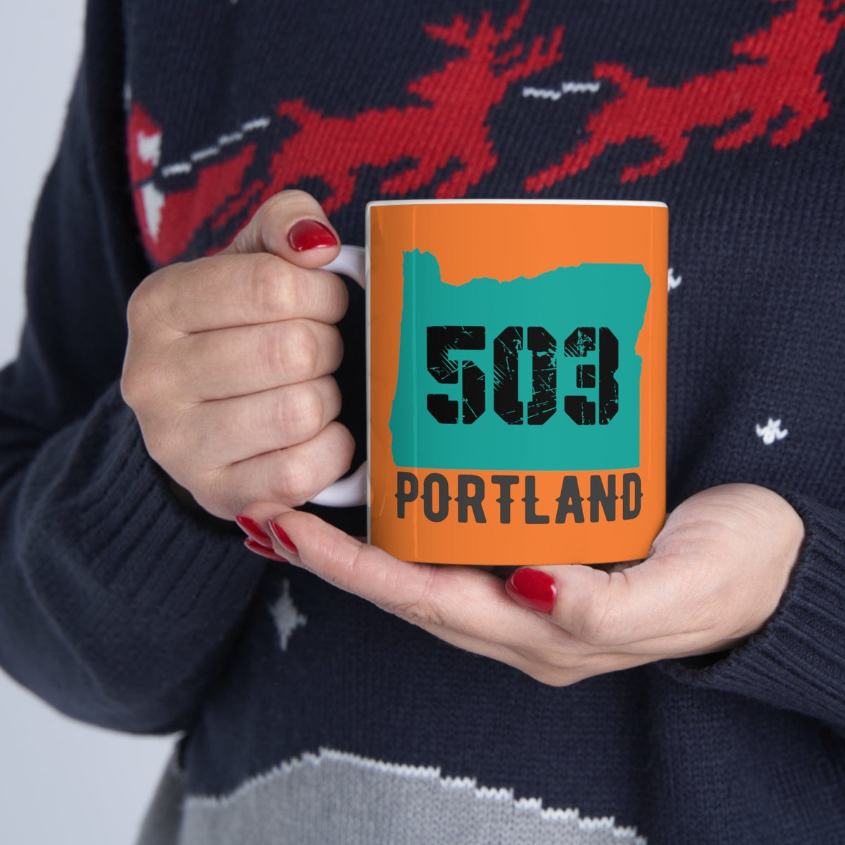 PORTLAND - Awesome Ceramic Mug, Exclusive Design