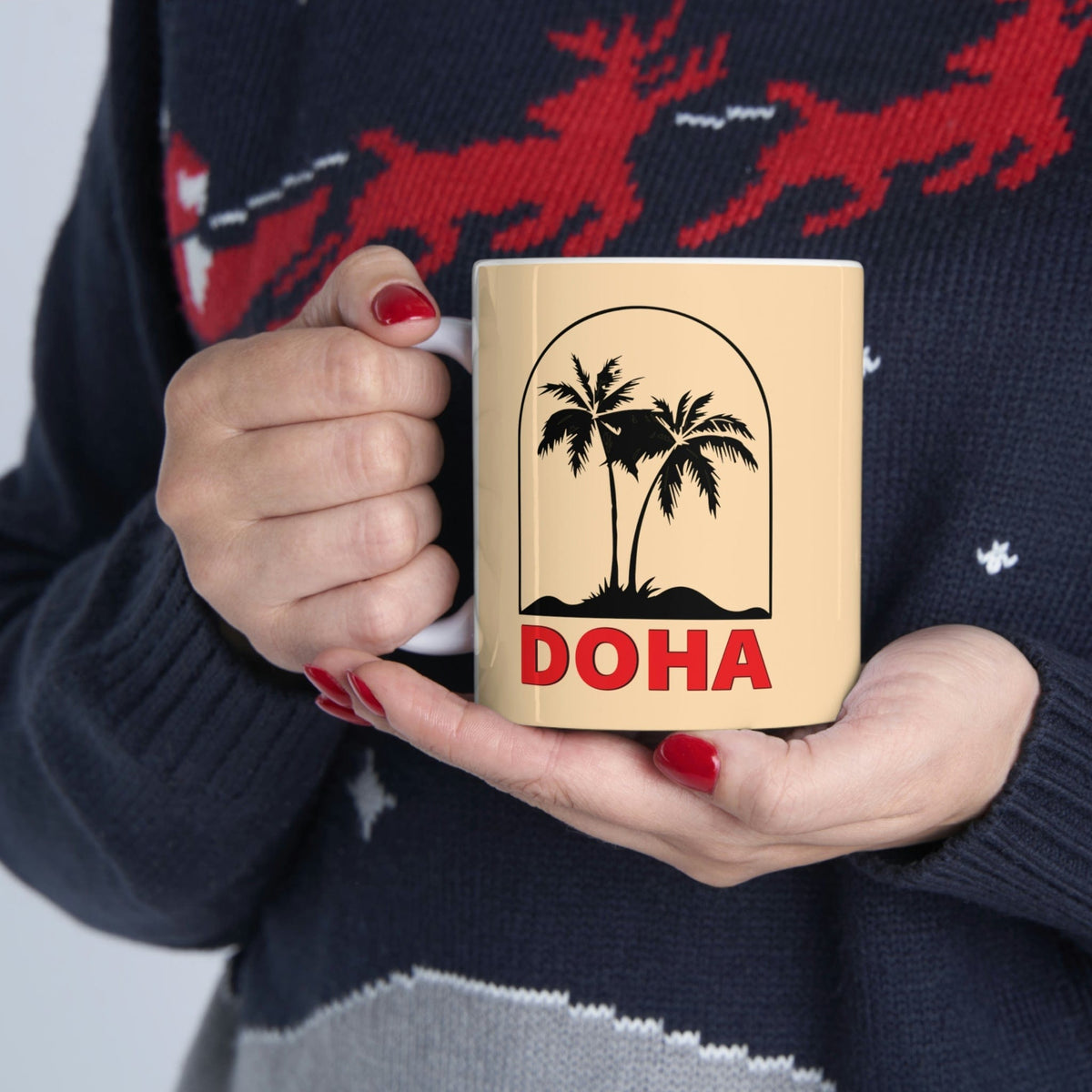DOHA - Awesome Ceramic Mug, Exclusive Design
