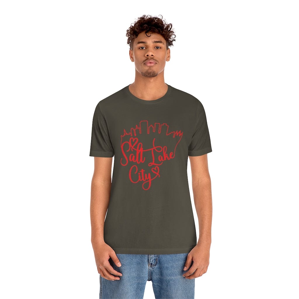 Salt Lake Badge- Short Sleeve Tee