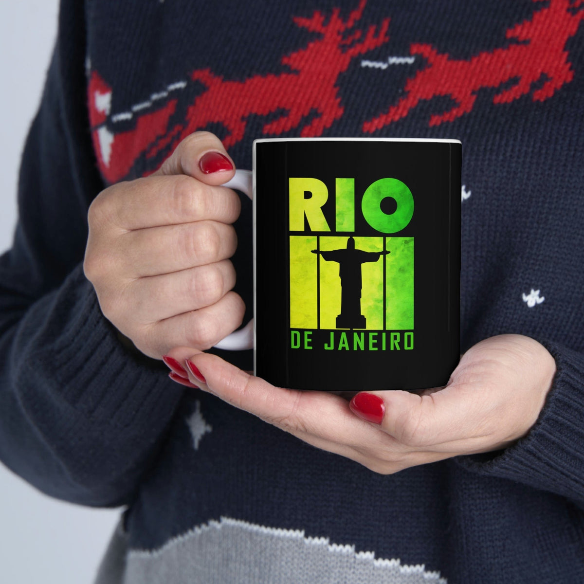 RIO DE JANEIRO - Awesome Ceramic Mug, Exclusive Design