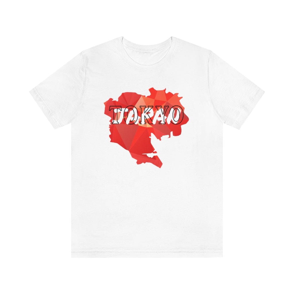 Tokyo Red Lettering- Short Sleeve Tee