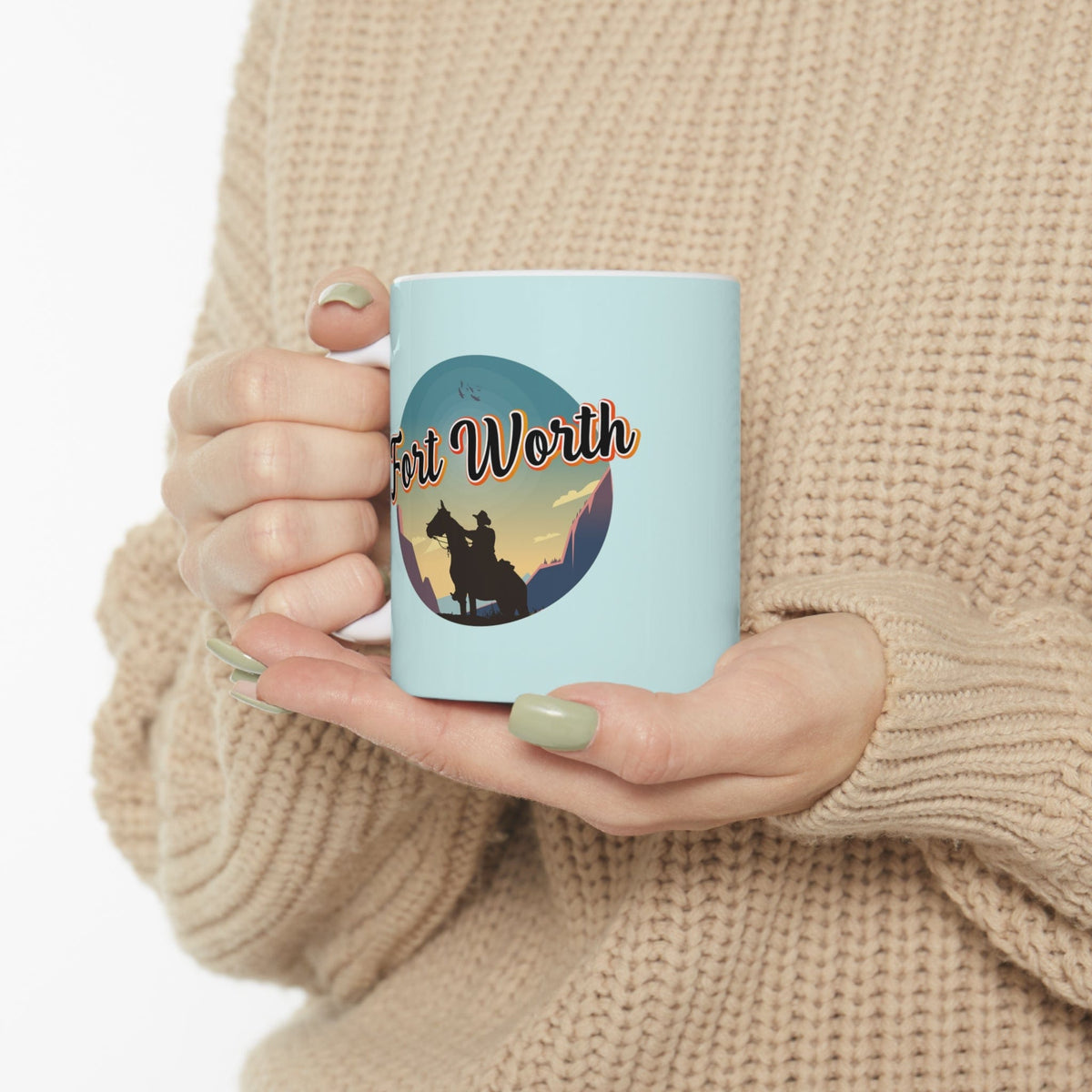 FORT WORTH - Awesome Ceramic Mug, Exclusive Design