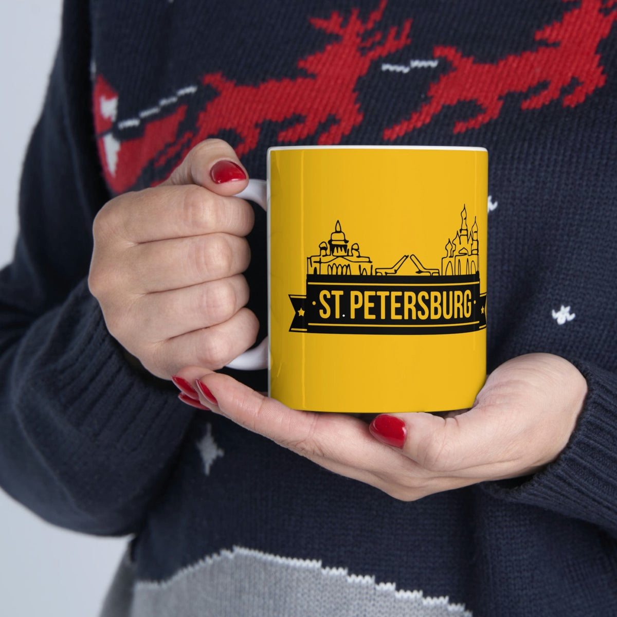 SAINT PETERSBURG - Awesome Ceramic Mug, Exclusive Design