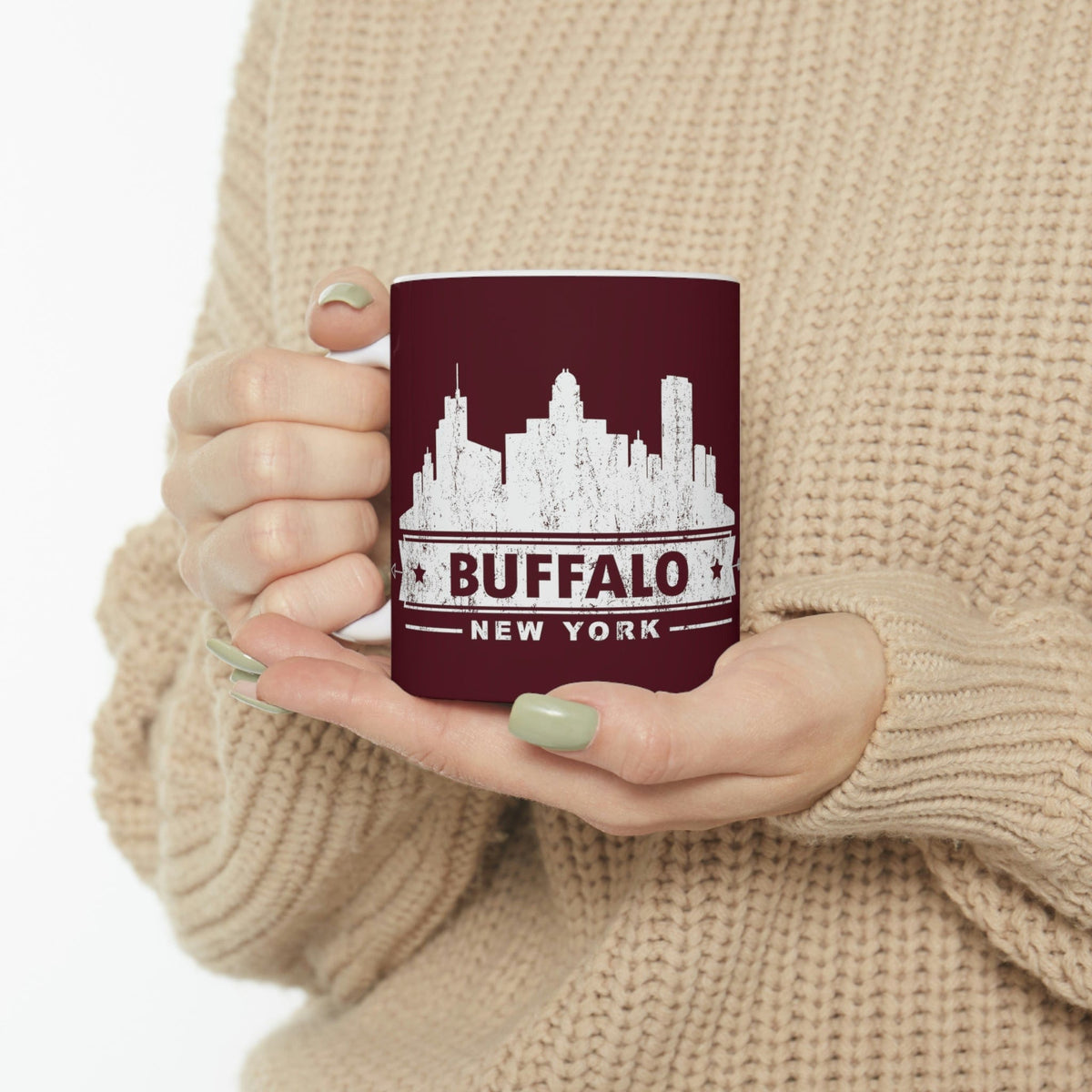 BUFFALO - Awesome Ceramic Mug, Exclusive Design