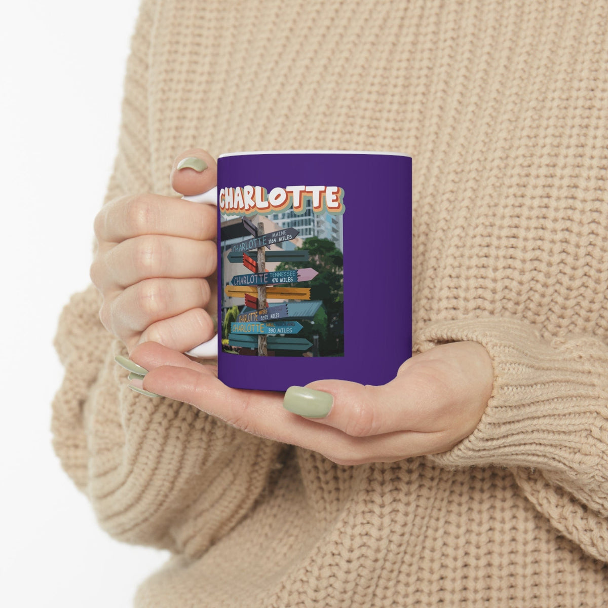 CHARLOTTE - Awesome Ceramic Mug, Exclusive Design