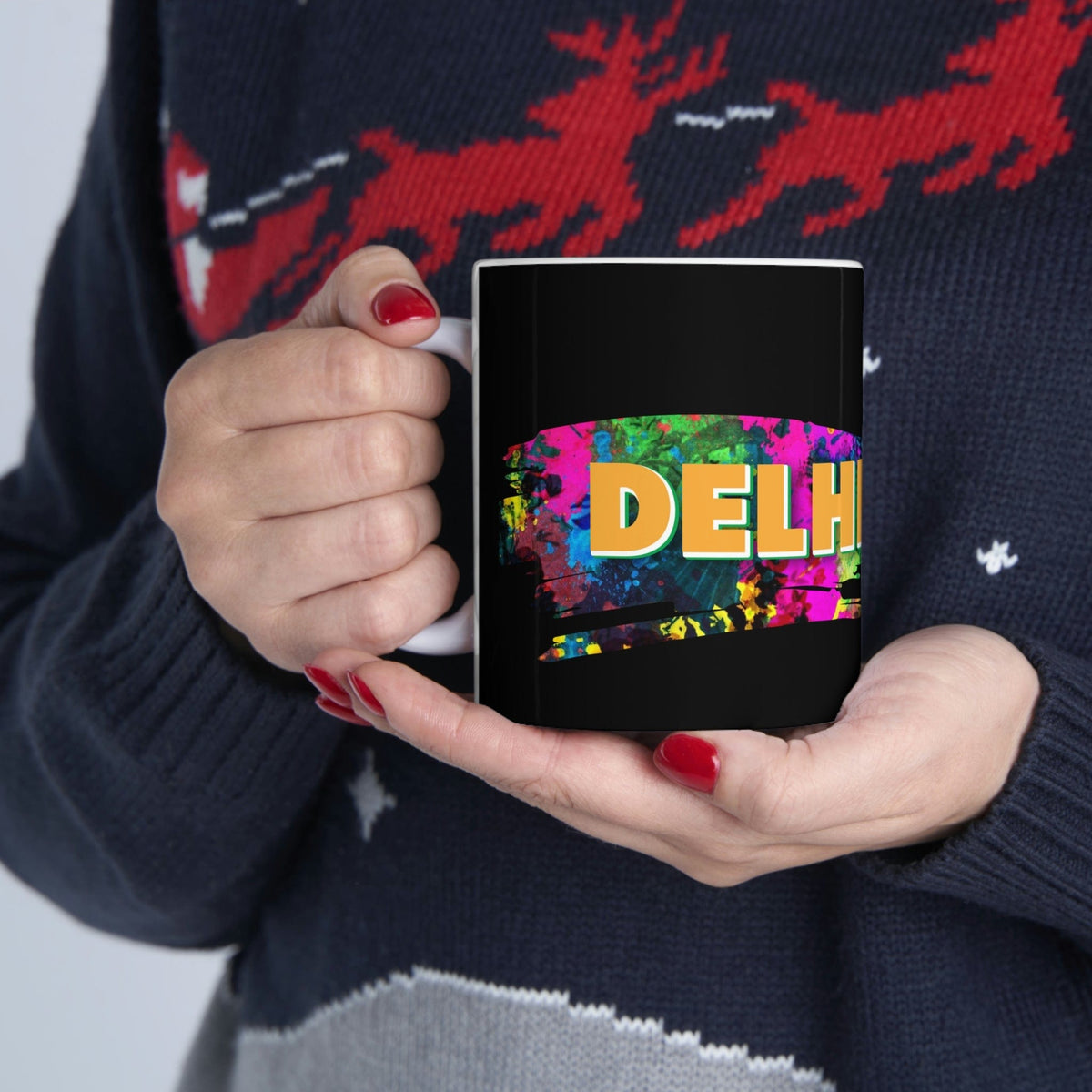 DELHI - Awesome Ceramic Mug, Exclusive Design