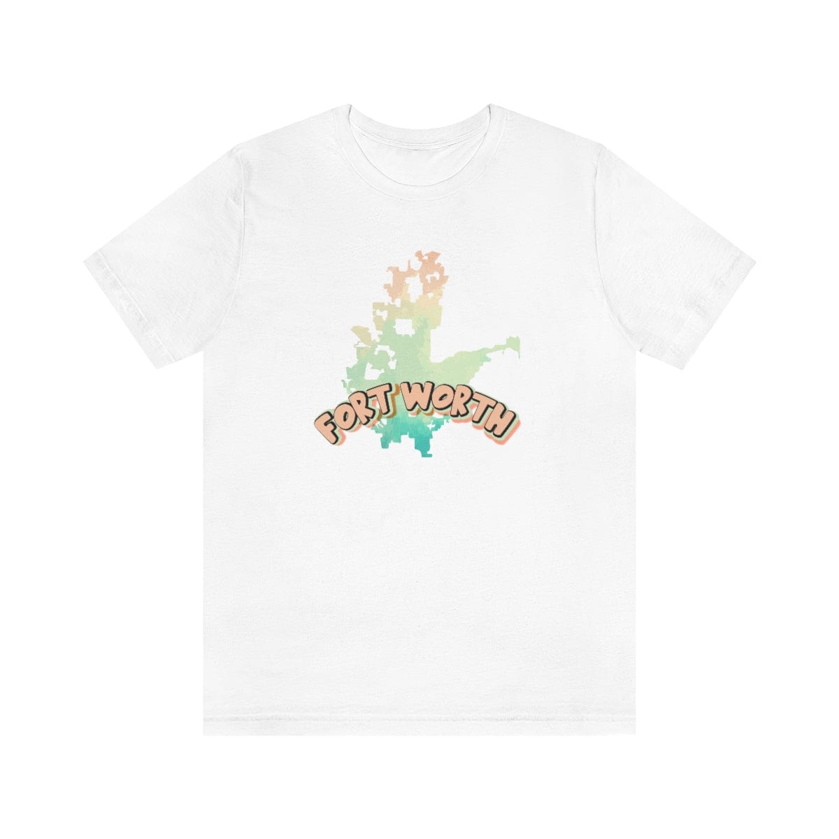 Panther City Map - Short Sleeve Tee