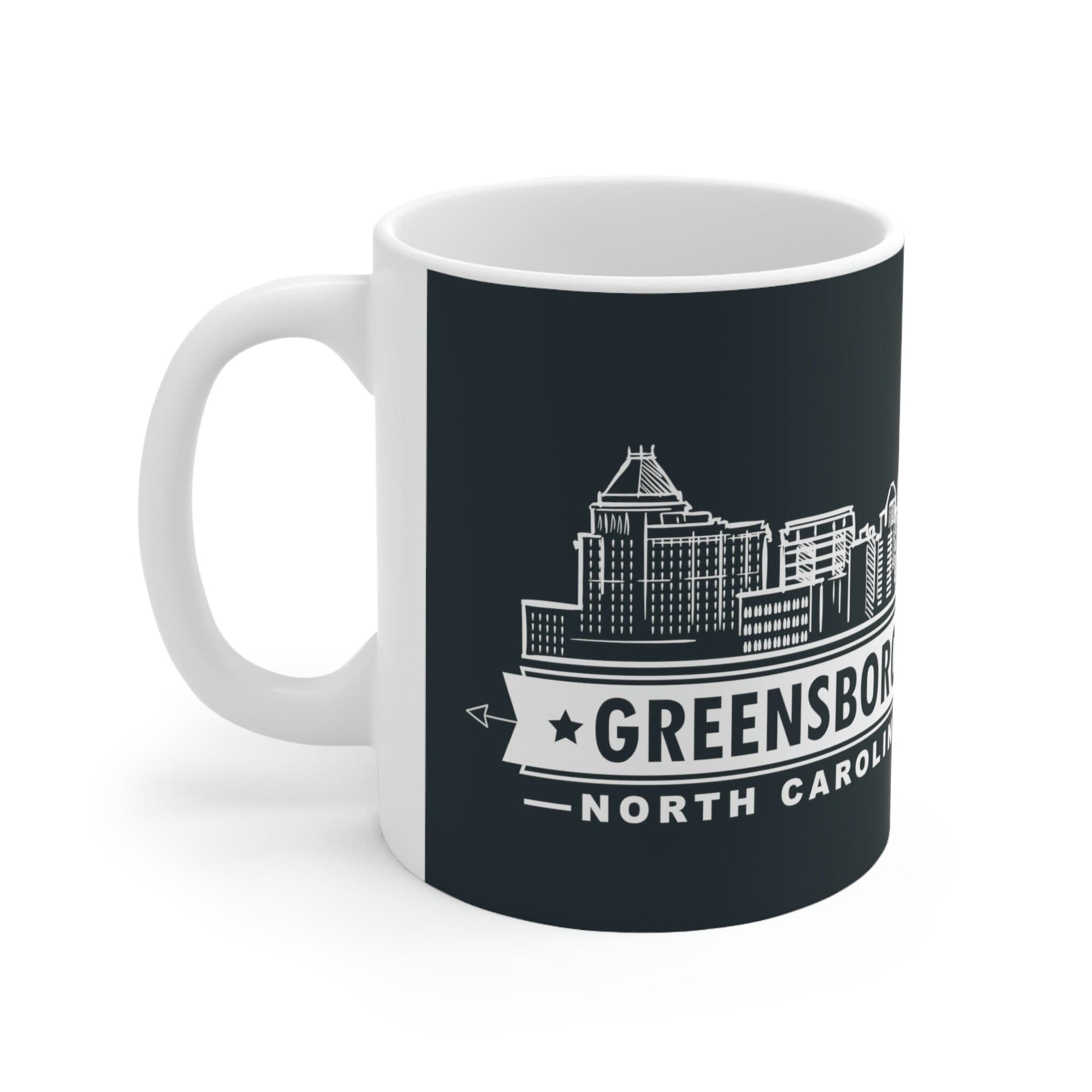 GREENSBORO - Awesome Ceramic Mug, Exclusive Design