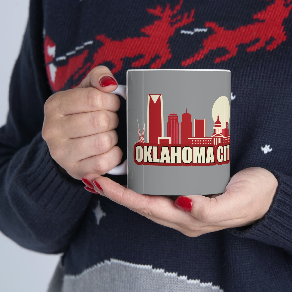 OKLAHOMA CITY - Awesome Ceramic Mug, Exclusive Design
