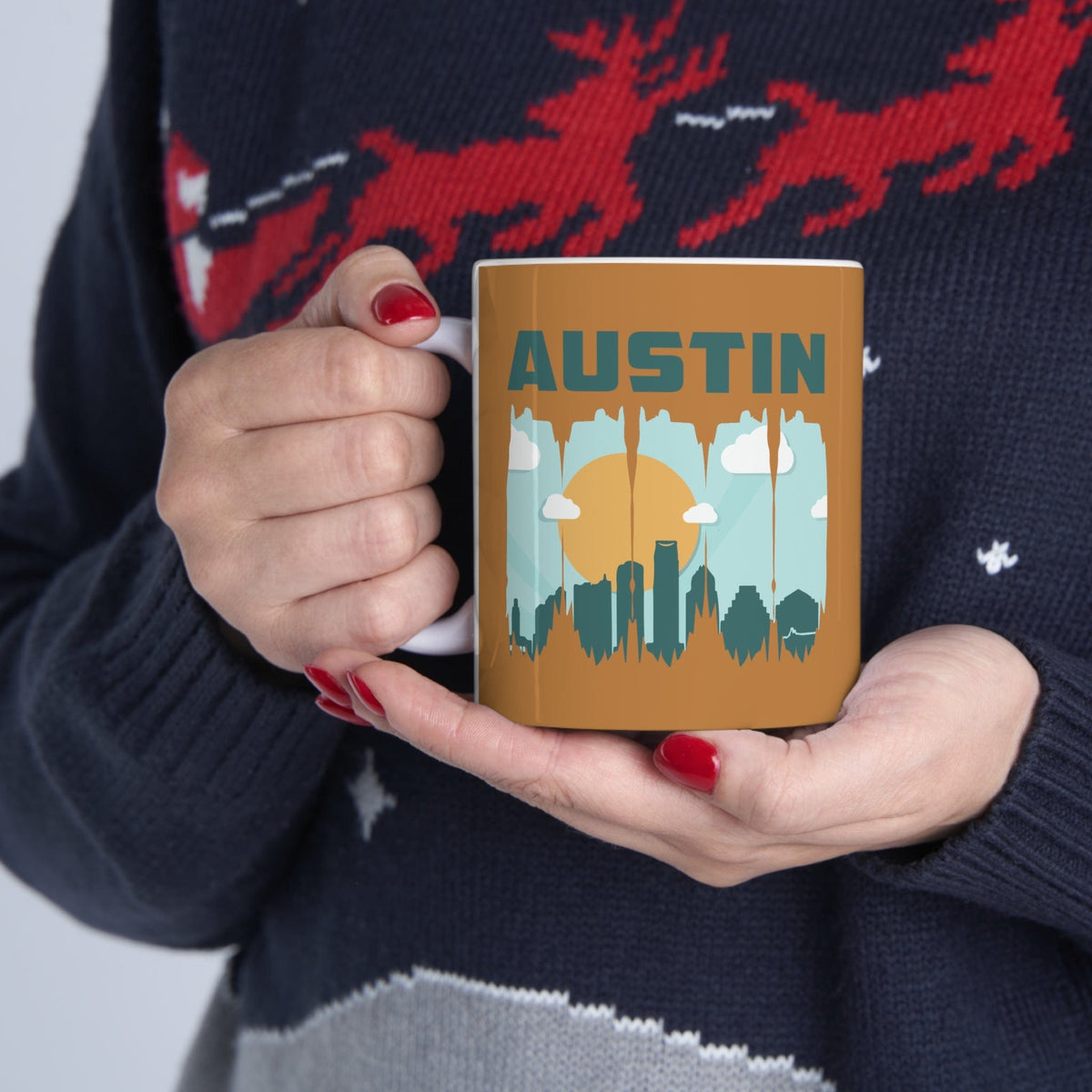AUSTIN - Awesome Ceramic Mug, Exclusive Design