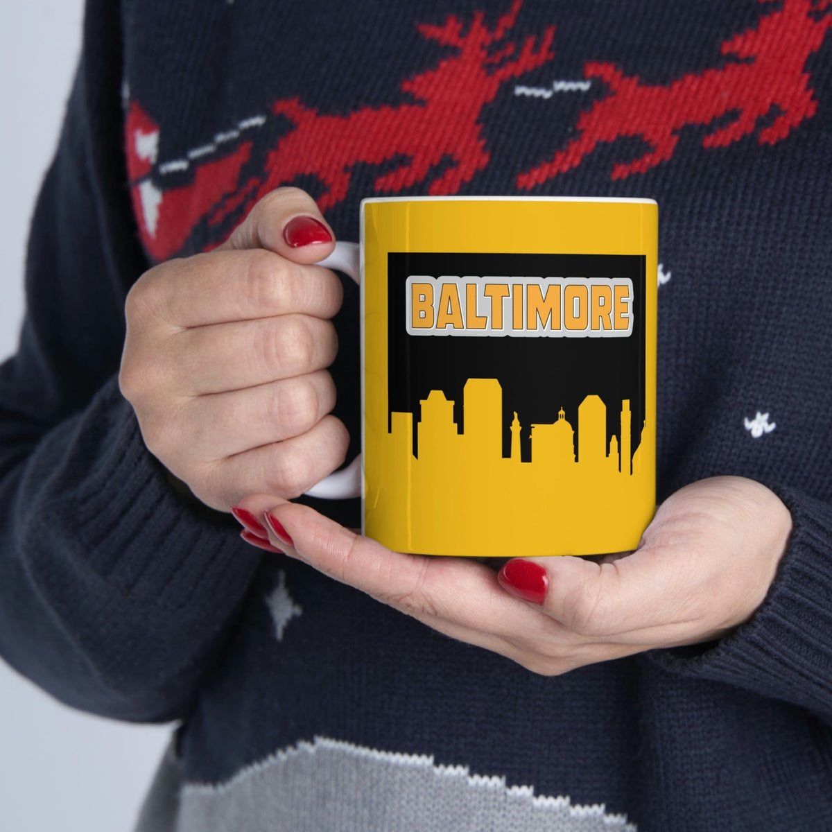 BALTIMORE - Awesome Ceramic Mug, Exclusive Design