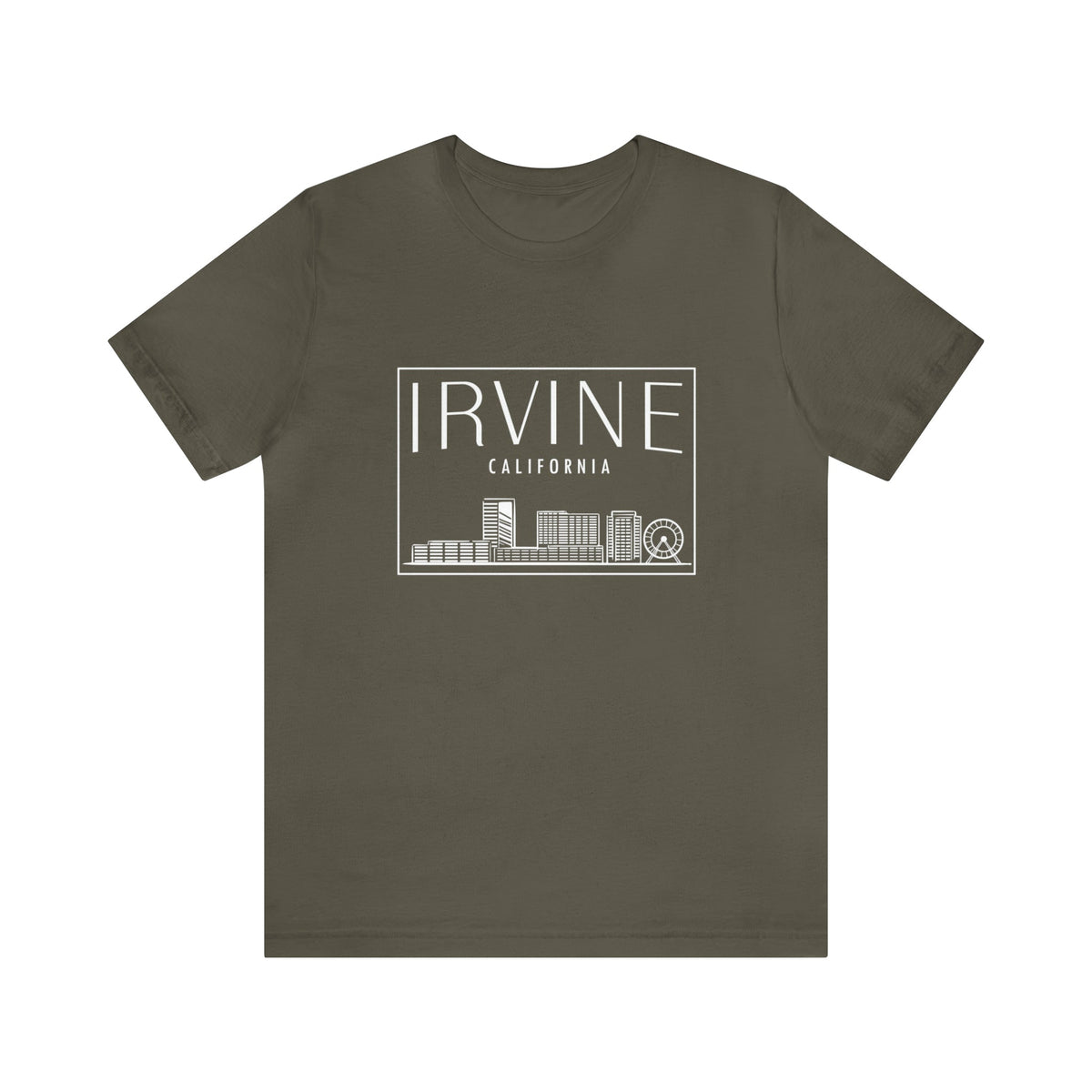 Minimalist Irvine California - Short Sleeve Tee
