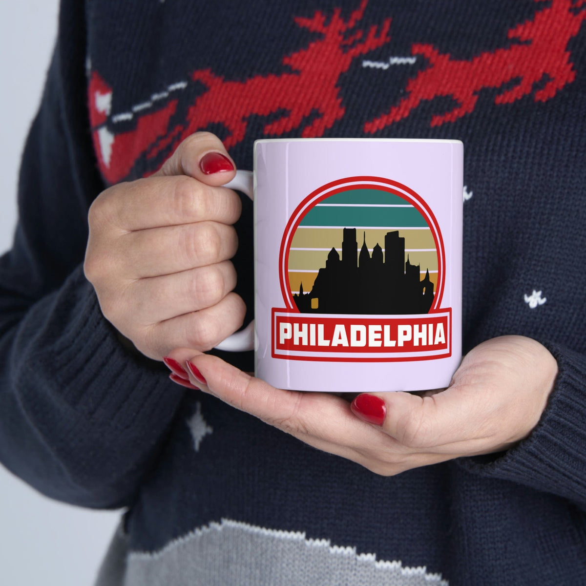 PHILADELPHIA - Awesome Ceramic Mug, Exclusive Design