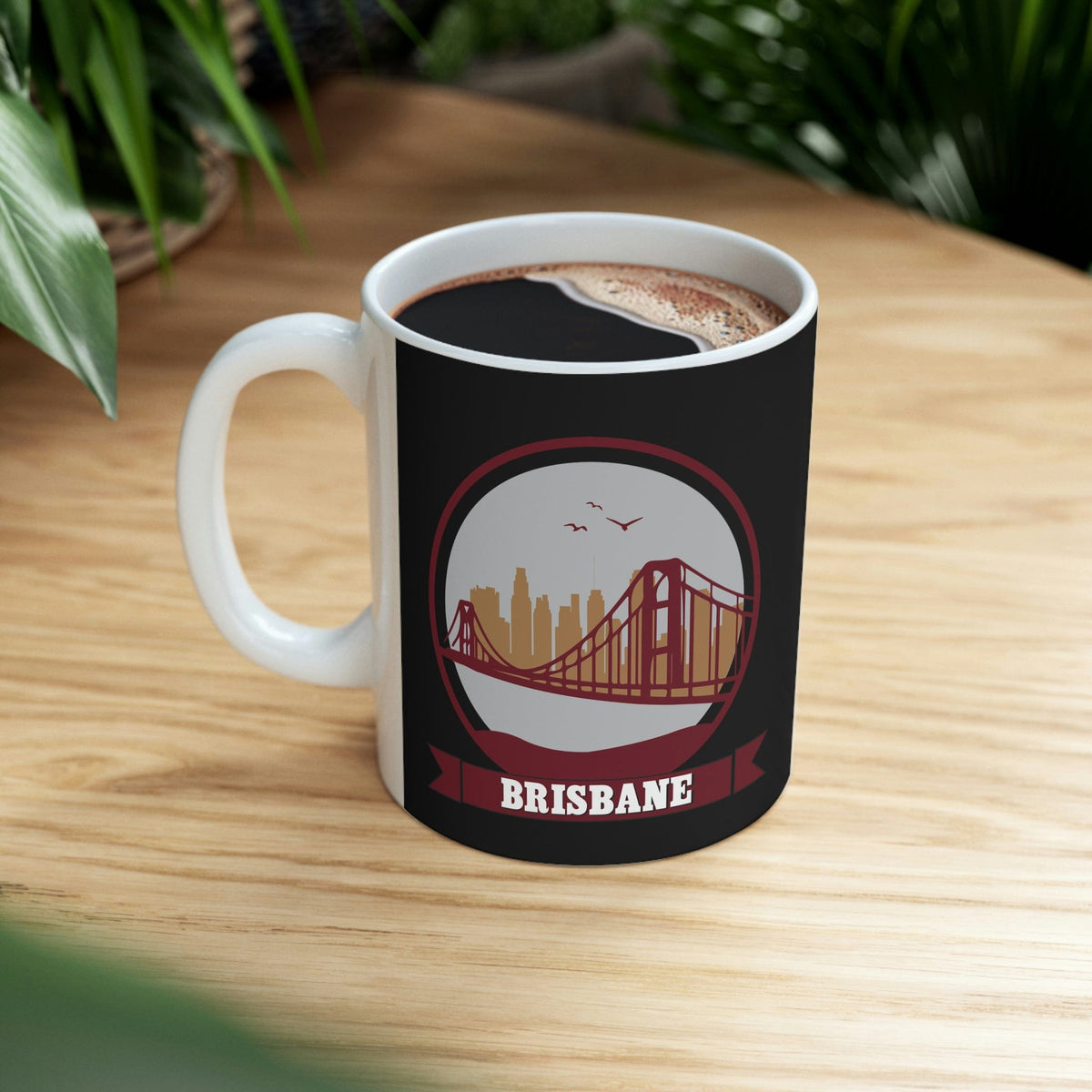 BRISBANE - Awesome Ceramic Mug, Exclusive Design