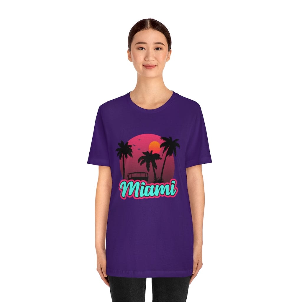Miami Waves - Short Sleeve Tee