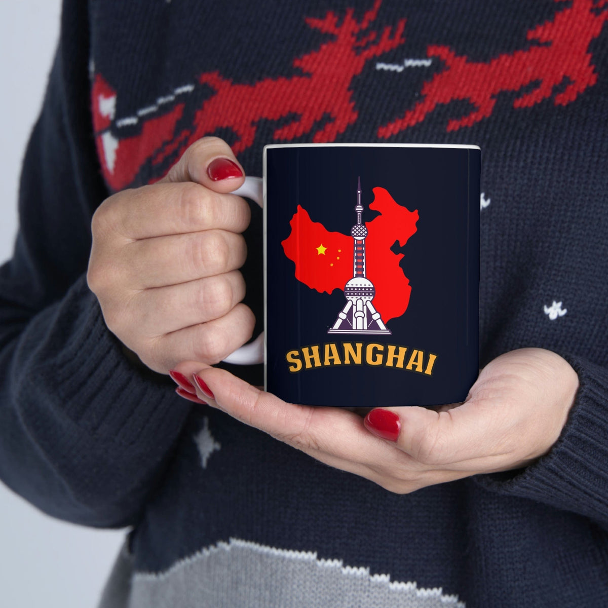 SHANGHAI - Awesome Ceramic Mug, Exclusive Design