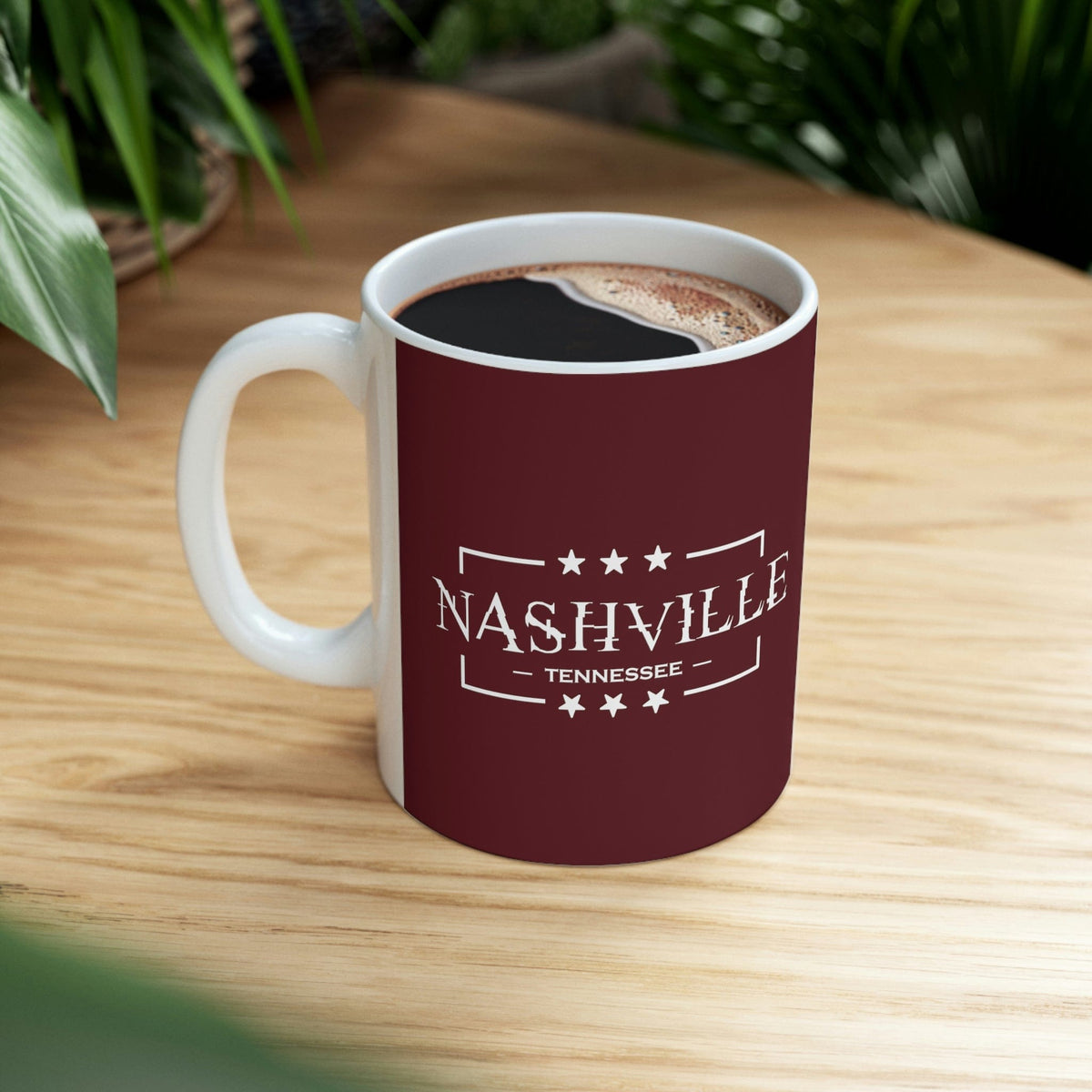 NASHVILLE - Awesome Ceramic Mug, Exclusive Design