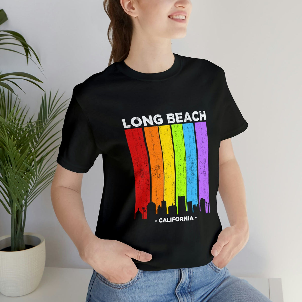 Long Beach California - Short Sleeve Tee