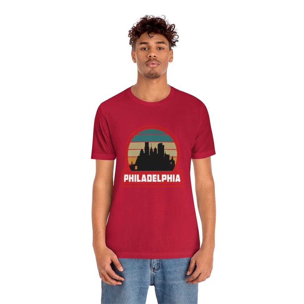 Philly Pride Red - Short Sleeve Tee